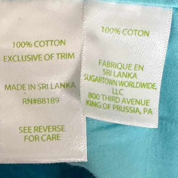 Lilly Pulitzer The Buttercup Short Blue Scallop Hem 5 inch inseam Cumulus Size 2 - Picture 5 of 6